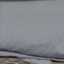 HOMFINE Cooling Comforter Japanese Double-Sided Arc-Chill Cold Tech Fabric Cooling Blanket for Night Sweats Hot Sleepers, Q-Max 0.45 Soft Breathable Silk Smooth Lightweight Blue Summer Comforter King