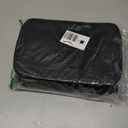 Tactical Lunch Box for Men, Large Insulated Lunch Bag for Adult, Heavy Duty Double Deck Expandable Lunch Cooler Bag with American Flag, Leakproof Soft Lunch Pail for Work Office Camping - Black (16.5L)