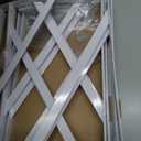 Acrux7 12 Pack White Steel Shelf Brackets 12x8inch - Heavy Duty L Brackets with Screws, White Metal Shelf Brackets - Perfect for DIY Shelves