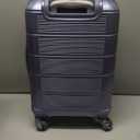 American Tourister Stratum 2.0 Expandable Hardside Luggage with Spinner Wheels, Slate Blue, Carry-on