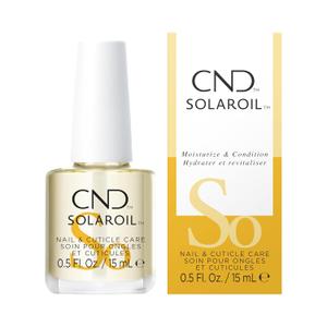 CND SolarOil Cuticle Oil, Natural Blend Of Jojoba, Vitamin E, Rice Bran and Sweet Almond Oils, Moisturizes and Conditions Skin  (0.5 Fl Oz (Pack of 1))
