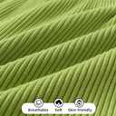 YOUNGER TREE Toddler Girl Summer Sundress Sleeveless Casual Dress Ruffle Hem Cotton Solid Outfits with Bowknot (Green)