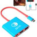 Switch Dock for Nintendo Switch2 Tv Adapter Portable Switch2 Docking Station, Switch TV Adapter Compatible Steam Deck/Switch OLED, USB C to HDMI Adapters Support 4K/1080P Switch2 TVs Dock Mode