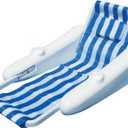 SWIMLINE ORIGINAL 10000M Sunchaser Sling Style Floating Lounge Chair Pool Float | Molded Frame & Pontoon Design | Pool Floats Adult | Pool Lounger | Pool Accessories | Pool Chairs and Lounges