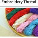 Joyhoor Cross Stitch Kits for Beginners Stamped Cross-Stitch Supplies Needlework preprint Embroidery Kits for Adults DIY Needlepoint Kits Embroidery Patterns 11CT-Millennium Turtle 16x20 inchs