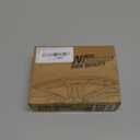 1/2"-20 Open End Bulge Acorn Wheel Lug Nuts, 20pcs 1/2 Cone Seat Lugnuts Zinc Finish with 0.84(21mm) Long 3/4(19mm) Hex Compatible with Grand Cherokee CJ Commander Liberty Wrangler (Silver)