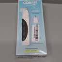 Conair GIRLBOMB Nose Hair Trimmer for Women, Battery-Operated Face Hair Removal for Women, Diamond-Shaped 360 Beveled Blade, LED Light, White