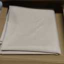 Fitable Faux Linen Beige Tablecloths 2 Pack, Faux Burlap Fabric Table Clothes for Rectangle Tables, Rustic Wrinkle-Proof Table Covers for Kitchen Dining, Party, Farmhouse, Baby Shower (54 x 78 Inch)