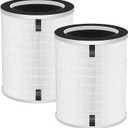 For Sans HEPA 13 Air Purifier Filter,Compatible with Afloia MAX/MAGE/MAGE PRO Air Purifier and Sans/Air-Honati/Compass Home Smart/Taylor Swoden/Cuckoo CAC-J1510FW/Rosewill RHAP-20001, RHAP-20002