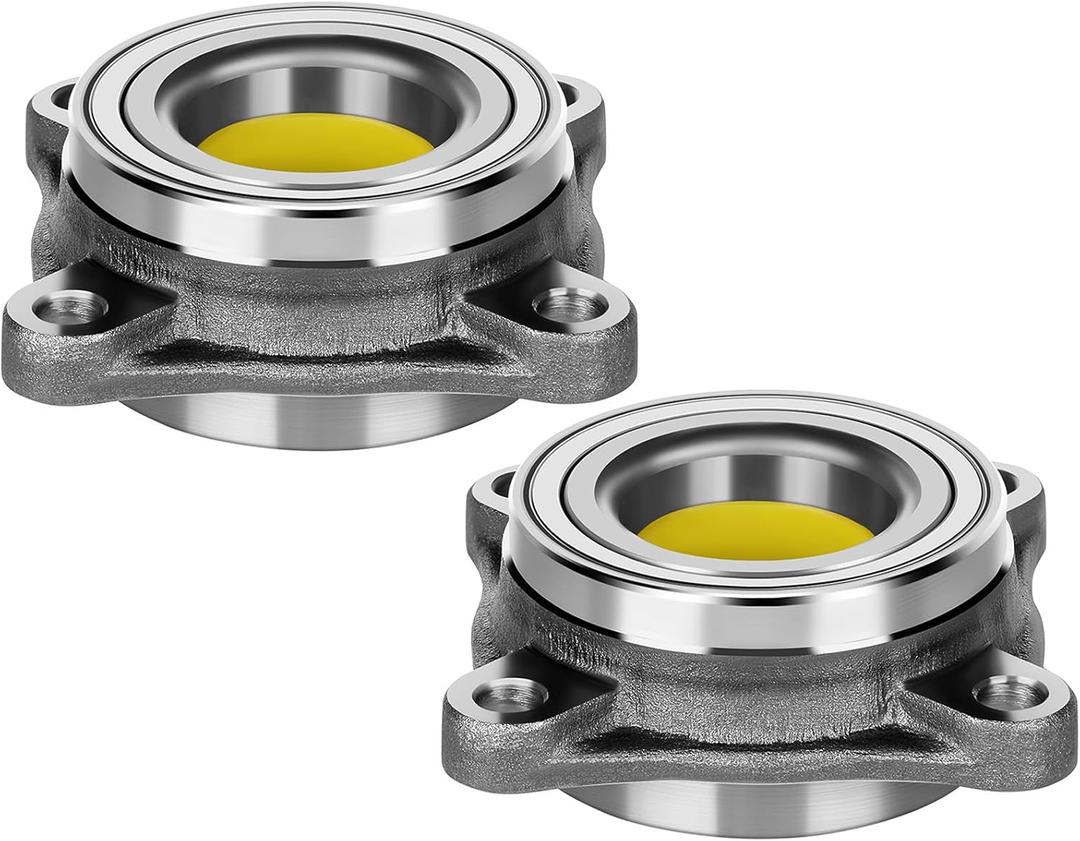 SCITOO Wheel Bearing and Hub 515040 Front fit for Lexus Gx460 2010-2021, Gx470 2003-2009, for Toyota 4Runner 2003-2021, Tacoma 2005-2021, Fj Cruiser 2007-2014 W/ABS [2pc]