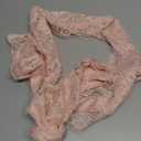 Lace Fabric, Flower Design (Powder Pink)