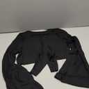 Women Shrugs Black Size XL