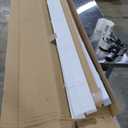 Lotus & Windoware Cordless, 2 Inch Faux Wood Blind, 70.5" Wide x 60" Long, Window Blinds, Blinds & Shades, Blinds for Indoor Windows, Smooth, Bright White - 70.5" x 60",Bright White