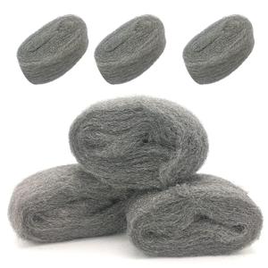 Steel Wool Fill Fabric DIY Kit, Coarse Wire Wool Hardware Cloth, Gap Blocker, Keep Mice Away from Holes/Siding/Pipeline/Vents in Garden, House, 6 Pack 10FT