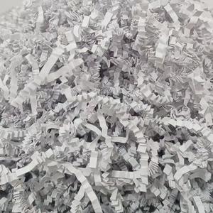 2 x 1LB-White Crinkle Paper Filler,Box Stuffing for Gift Box Filler.White Shredded Paper for Gift Baskets,Suitable for Different Festivals'Gift Basket Filler (Titanium White