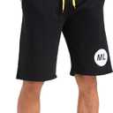 Men's Lounge Shorts with Deep Pockets, Loose-Fit Athletic Shorts for Running, Workout, Training, Basketball - Comfortable (S)