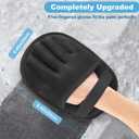 Pet Hair Removal Tool for Cats & Dogs, 2025 New Upgraded Electrostatic Gloves for Pet Hair, Reusable Pet Hair Remover Tool for Couch, Furniture, Carpet, Curtain & Car Seat (Pink)