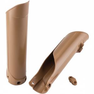 PRO CAKEN 10.6 inch Motorcycle Front Shock Fork Cover Lower Fork Cover Set,Strong and Sturdy Scratch Resistant Case Wrap Shock Absorber Guard Universal for Dirt Bike Motorcycle