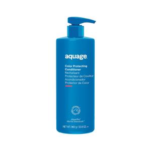 Aquage Color Protecting Conditioner, Deep-Penetrating Moisturizer Seals in Haircolor, Infused with Nutrient-Rich Sea Botanicals, Restores Hair and Adds Shine, 33.8 oz. (33 Fl Oz (Pack of 1))