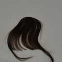 NAYOO Bangs Hair Clip- Dark Brown Fake Bangs 100% Real Human Hair Extensions Wispy Bangs for Women Fringe with Temples Hairpieces Curved Bangs for Daily WearDark Brown Wispy Bangs