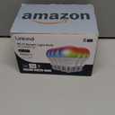 Linkind Matter Smart Light Bulb, WiFi Smart Bulbs, Work with Apple Home, Siri, Alexa, Google, SmartThings, RGBTW Color Changing Bulbs Mood Lighting, Music Sync, A19 E26 60W, 2.4Ghz WiFi 6 Pack