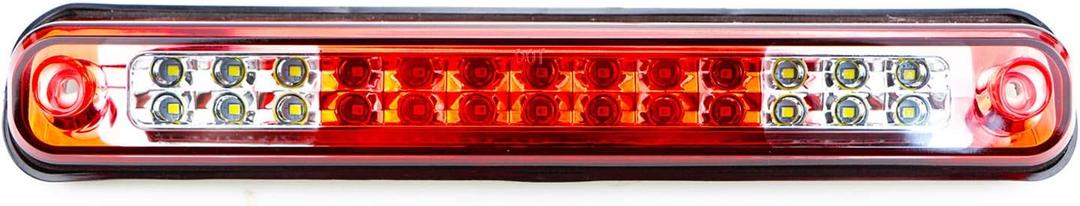 Tresound LED Third 3rd Brake light for 1988-2000 Chevy GMC C/K 1500 2500 3500 Rear Cargo Lamp High Mount Stop light (Red)