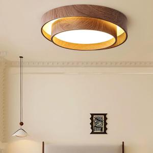 Flush Mount LED Ceiling Light, 3000K to 6000K Dimmable Ceiling Lights Fixtures with Remote Control, Ultra Thin Round Low Profile Ceiling Lamp for Bedroom Kitchen LivingRoom (60cm)