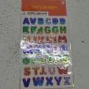 3D Puffy Glitter Stickers -  Colorful 3D Letter Stickers for Scrapbooking & DIY Crafts