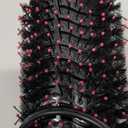 Dimecano Hair Dryer Brush, 4 in 1 One Step Hair Dryer and Styler Volumizer, Professional Hot Air Brush with Negative Ion Anti-frizz Blowout for Drying, Straightening, Salon, Black Pink