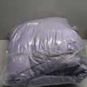 DOWNCOOL Comforters Queen Size, Duvet Insert, Light Purple All Season Duvet, Lightweight Quilt, Down Alternative Hotel Comforter with Corner Tabs (Light Purple, Queen 88x92 Inches)