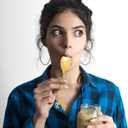 2PCS Stainless Steel Reindeer Spoons,Christmas Deer Head Shape Teaspoons Dessert Coffee Spoon Tableware Creative Tea Spoon Gold Stirring Demitasse for Coffee Tea Ice Cream Sugar Cake