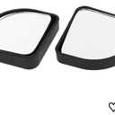2Pcs Universal Self-adhesive Car Reverse Rear View Blind Spot Auxiliary Mirror