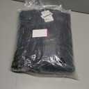 MOERDENG Women's Winter Puffer Coat Thicken Fleece Lined Down Jacket Waterproof Faux Fur Detachable Hooded Parka (Black,XL)