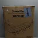 Chaise Lounge Chair, Folding Cot, 6-Angle Adjustable Camping Cot with Mattress for Patio and Beach, Foldable Bed Portable Heavy Duty Lay Flat Reclining with Pillow (Gray, M - 70'')