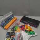 Therwen 72 Pcs Christmas Gifts Bulk Mini Tool Kit with Tool Bags Toothbrush Whistle Scissors Screwdriver Tape Measure Party Favors Stocking Stuffers Gifts for Charity Volunteers Organizations