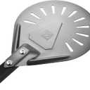 Pizza Turning Peel with Vintage Embossed Initials  Ideal for Outdoor Pizza Ovens  Perfect Pizza Turning Tool and Great Father's Day Gift and BBQ Stocking Stuffer (G)