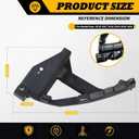 Front Headlight & Bumper Bracket Compatible with 2016-2021 Civic