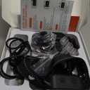 Dog Bark Collar for Large Medium Small Dogs - Smart AI 1S Stop Barking, Anti Barking Device & Dog Training Collar with Beep, Vibration & 8-Level Sensitivity, IP67 Waterproof, USB-C Fast Charge - Black