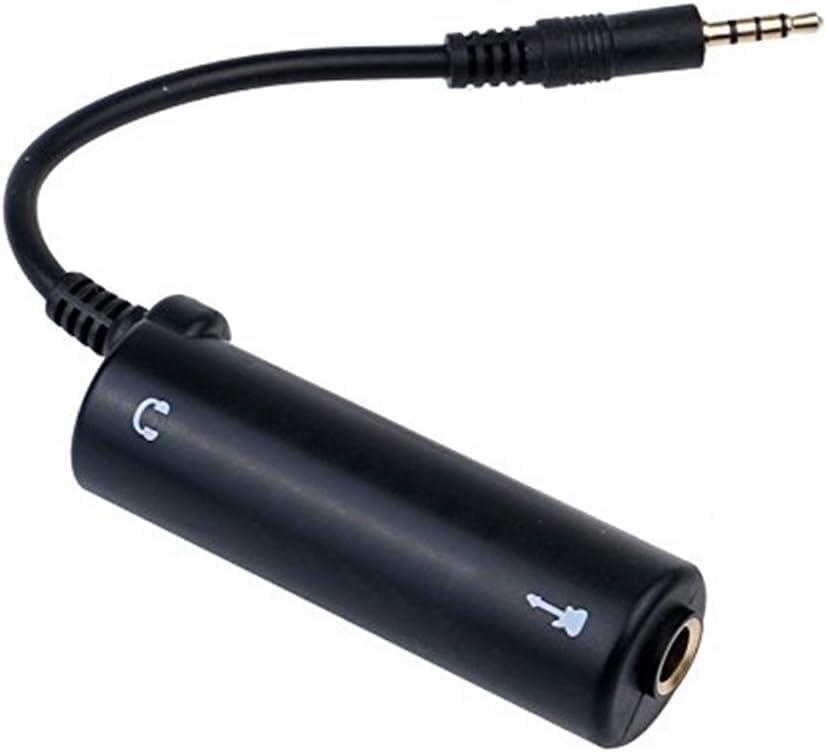 Guitar Interface Converter, Guitar Effects Interface Adapter Converter Link for Phone, Guitar Audio Interface Phone Tuner Lightweight Audio Adapter for iPhonei/Pad/Android Processed
