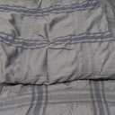 Comforter Set with 2 pillowcases Full/Queen 88x92 in ( Grey )