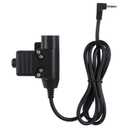 Diyeeni PTT Cable Multifunctional 2.5mm Single Hole PTT Cable Suitable for ZT/U94 Type Headset Cable & PTT and Standard Version Plug
