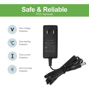 SmoTecQ 12V 2A Power Supply AC Adapter 1 Pack for CCTV Security Camera, Led Strip Lights, Router, Printer, Breast Bump and Other 12 Volt Electronics Devices Less Than 2 Amp SmoTecQ 12V 2A Power Supply AC Adapter 1 Pack for CCTV Security Camera, Led Strip Lights, Router, Printer, Breast Bump and Other 12 Volt Electronics Devices Less Than 2 Amp
