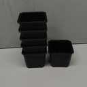 Bed Risers 3 Inch Heavy Duty Bed Elevators, Set of 6 Lifts Up 3,000 lbs Furniture Riser for Sofa and Table, Black