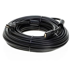 100FT HDMI Cable High-Speed 4K HDR 18Gbps Ethernet Audio Return Channel Gold-Plated 2.0 60Hz UHD ARC Universal Compatible with HDTV Projector, Gaming Console Laptop Home Theater (100FT, Black)