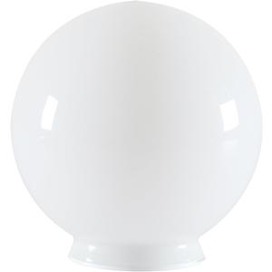 Permo Replacement 5.9" Round Globe Opaque Milk Glass Shade  Compatible with Pendant Light or Wall Sconce Fixtures