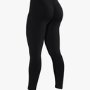 AUROLA Influence Workout Leggings for Women, Seamless Compression Tummy Control Leggings Mid Rise Yoga Pants Size S