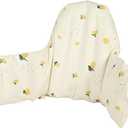 HALAA VAUVA High Chair Cushion with Cover Pad Compatible with IKEA Antilop Babies Toddlers Inflatable & Reversible Built-in Inflatable Cushion Lemon White, 
Size	26 inches by 14.5 inches