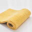 CozeCube Upgraded Shaggy Bath mat for Bathroom Non Slip 36" X 24", Super Soft Quick Dry Bath Rugs, Fluffy Plush Bathroom Rugs Machine Washable, Bright Yellow