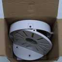 ZT-NET Universal Wall Camera Mount Bracket for Dome Security Camera, Cable Management Mounting Case Deep Base Junction Box, Outdoor CCTV IP Surveillance Cameras Holder Aluminum Alloy