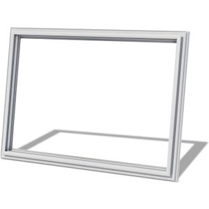 Upgraded 28.66"x18.11" 242193209 Refrigerator Freezer Door Gasket Replacement Compatible with frigidaire kenmore crosley fridge Seal Refrigerator Gasket PS9493821 AP5807083 EAP9493821 3513465 Gray